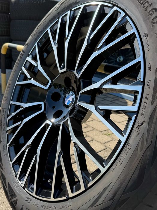 Nowe koła 21 cali BMW X3 G45 czarno srebrne
