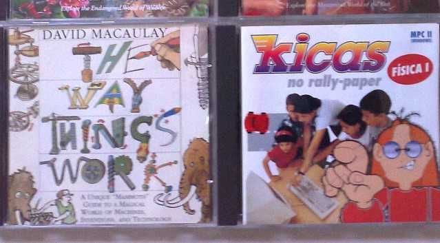 Cds originais MS, vintage: Encarta, Cinemania, Autoroute, Grolier, etc