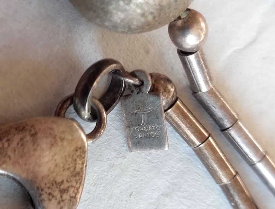 joias prata Torcato Santos moderno vintage pedra onix lindos