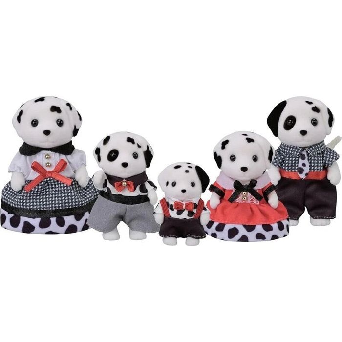 Sylvanian Families Сімʼя собак далматинців Dalmatian family c-79