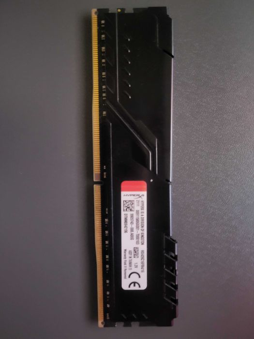 Оперативна пам'ять DDR4 16GB Kingston HyperX Fury Black 2666MHz