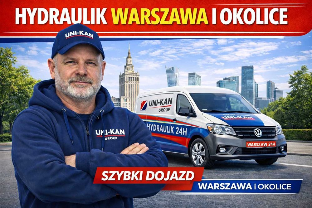 Hydraulik Warszawa – Montaż i naprawy hydrauliczne | UNI-KAN