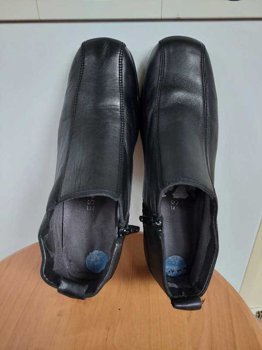 Skórzane półbuty Dunnes rozm. 36,5 wkładka 23 cm
