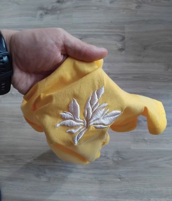 Koszulka 4F t-shirt z wyszywanym kwiatkiem, rozmiar S