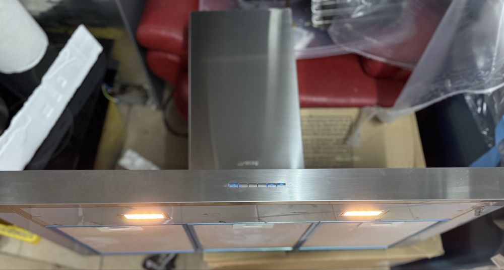 Exaustor de Parede Smeg Universal KBT900XE de 4 Velocidades e de 90 cm