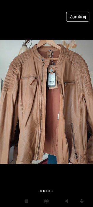 Kurtka skórzana męska firmy GIPSY