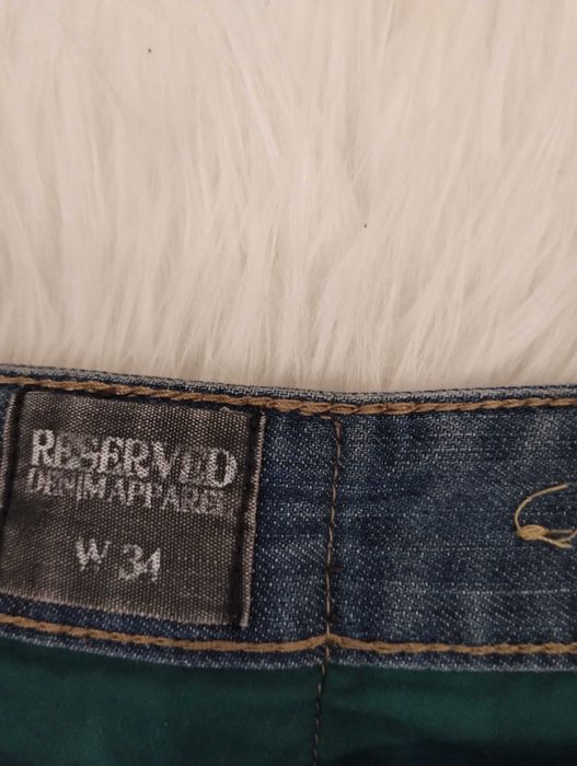 Szorty jeansowe męski Reserved W34 pas 90
