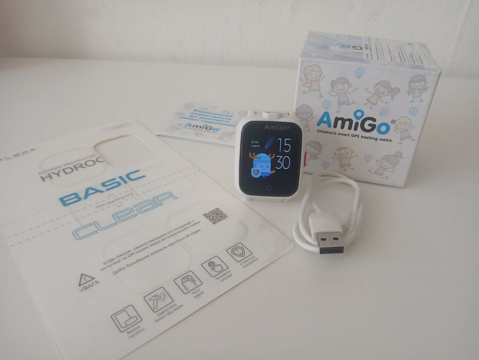 Розумний GPS годинник для дітей з Sim-картою AmiGo GO006 недорого