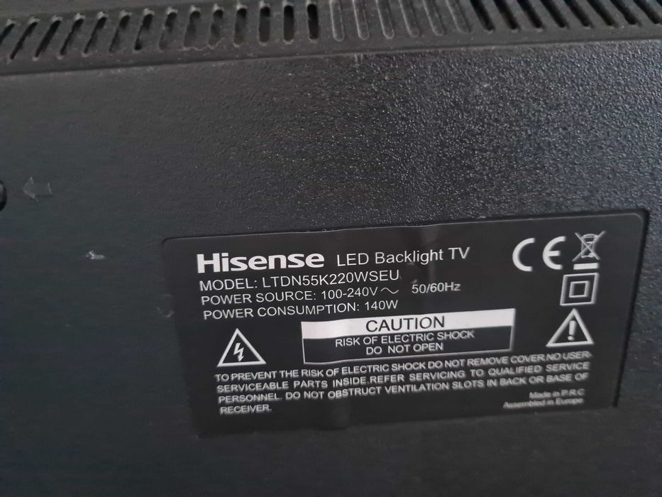 Smart Tv Hisense como nova