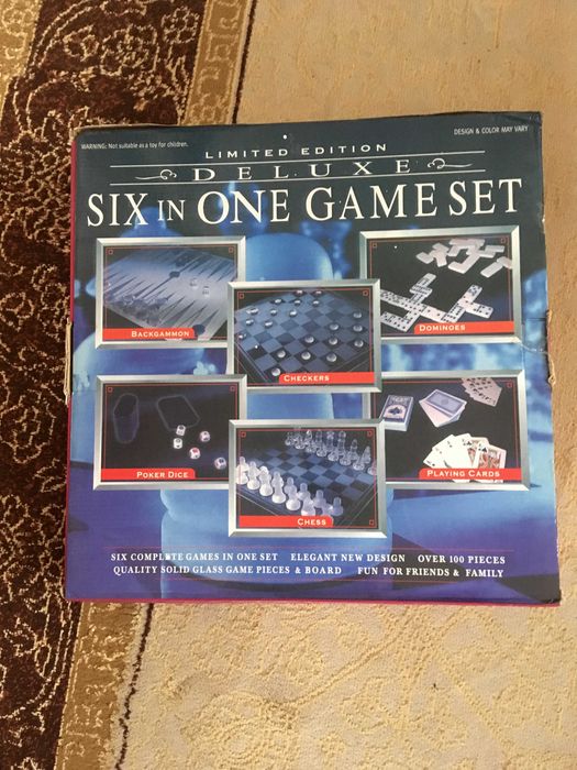 Набор игр - "Six in One Game Set"