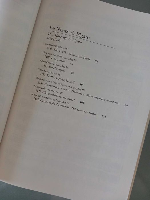 Mozart para piano e voz