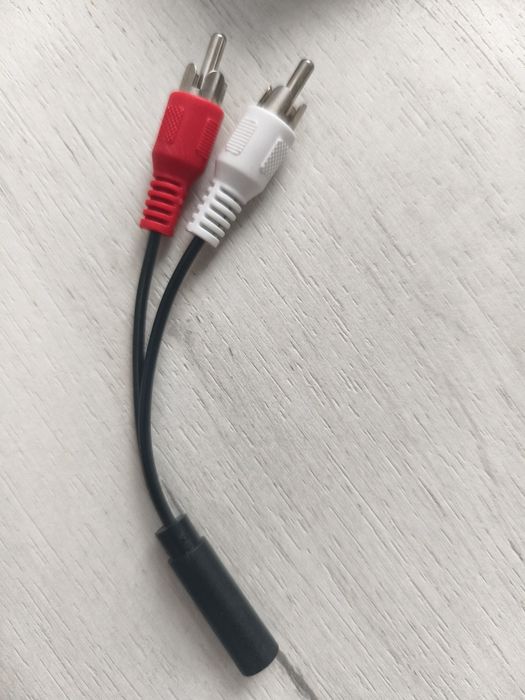 кабель-перехідник аудіо jack 3,5 mm(mama)-2 RCA