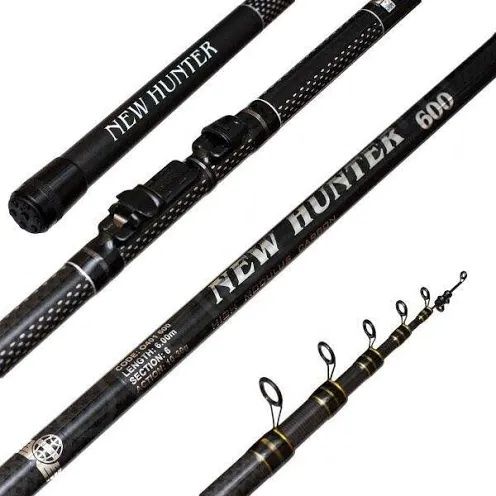 Карбоновая удочка Globe New Hunter 10-30g бокового кивка Нью Хантер ...