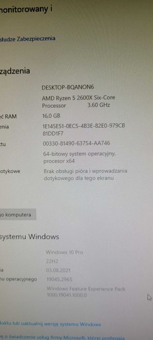 Komputer stacjonarny