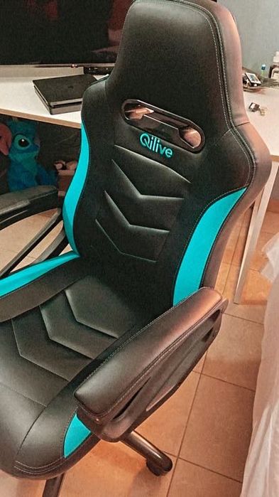 PS4 + Controller + Games + Chair64297951486209121