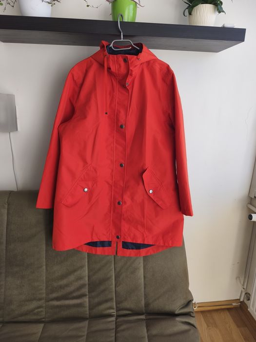 Parka damska przeciwdeszczowa typu trencz 44/46