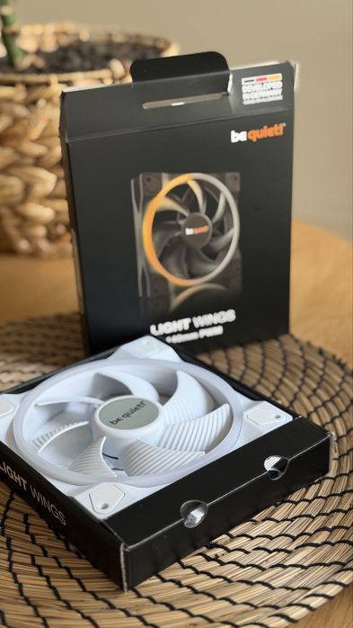 be quiet! Light Wings 140 PWM Reverse White 140mm