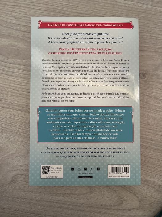 livro criancas francesas nao fazem birra