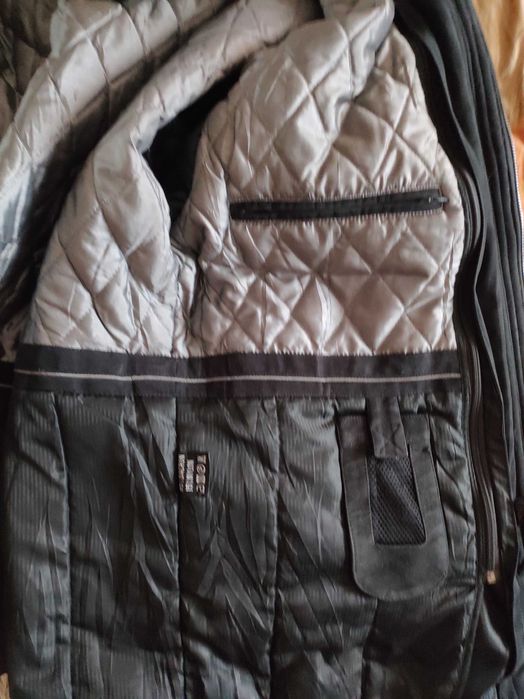 Зимняя мужская КУРТКА с капюшоном ОЧЕНЬ БОЛЬШОЙ размер 64-66  ТУРЦИЯ