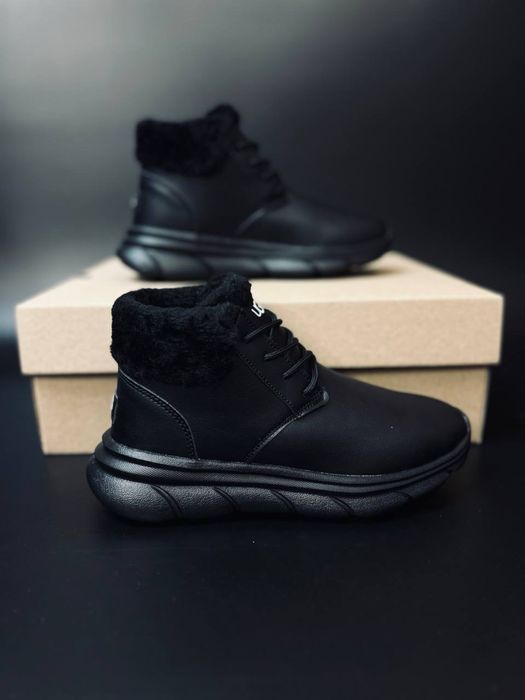 Кожанные кроссовки UGG / Lowmel Australia ugg/ кросівки угг шкіряні