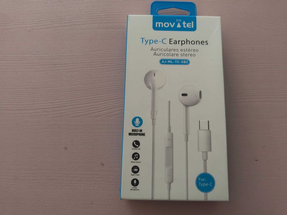Auriculares C/ Microfone Type-C