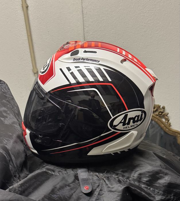 Capacetes Arai Shark Vancore lentes e mascara