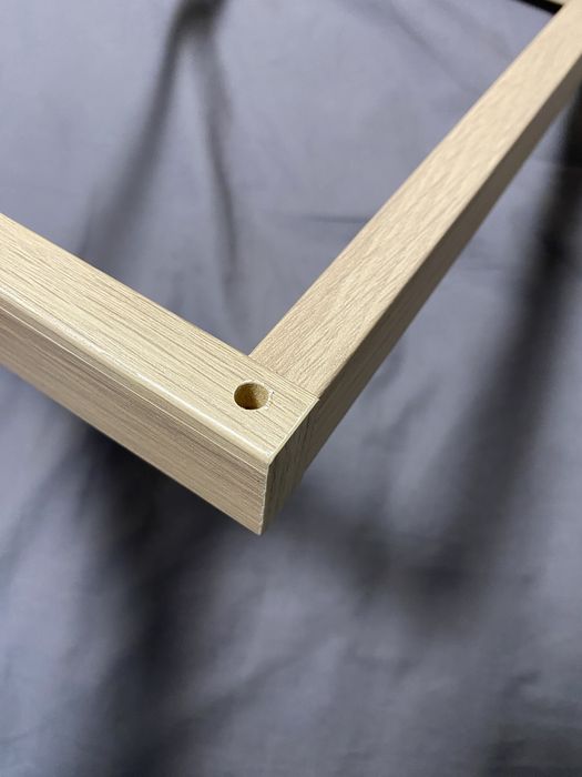 KOMPLEMENT Drążek, imitacja dębu bejcowanego na biało, 50x35 cm