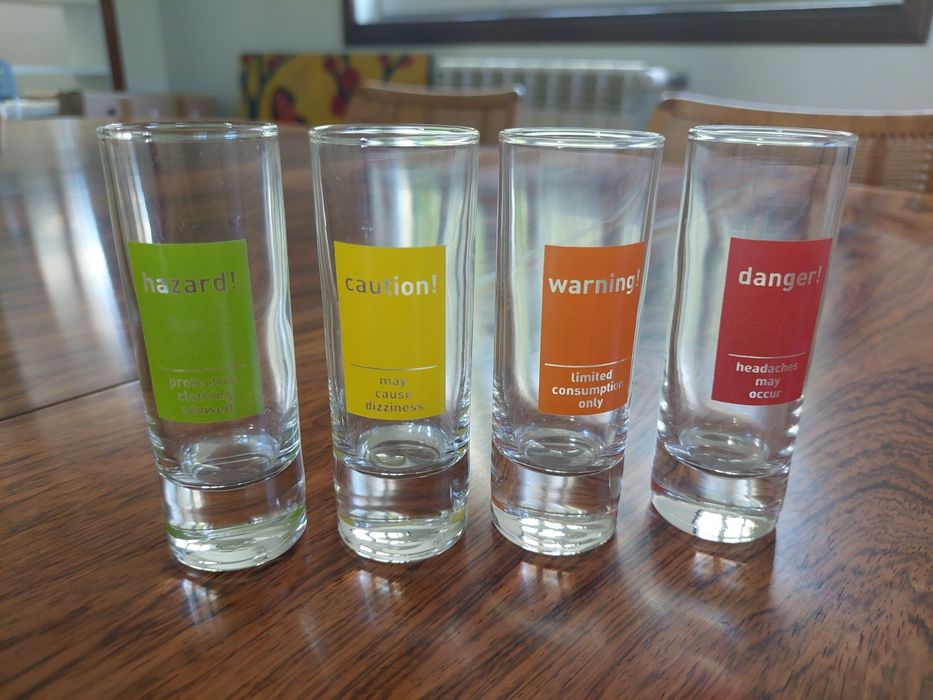 Copos de shot nunca usados