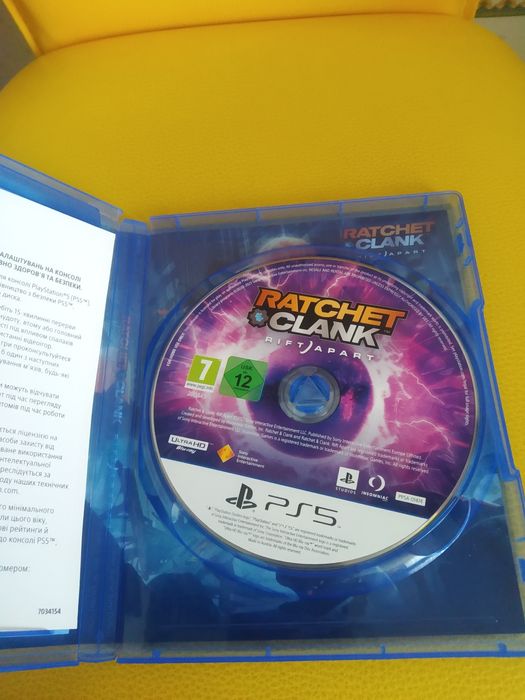 Диск на PS5 Ratchet  Clank