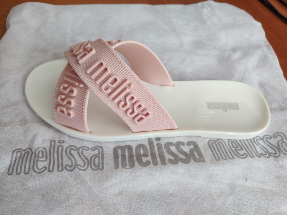 Женские босоножки melissa розовые 24.5-25 см
