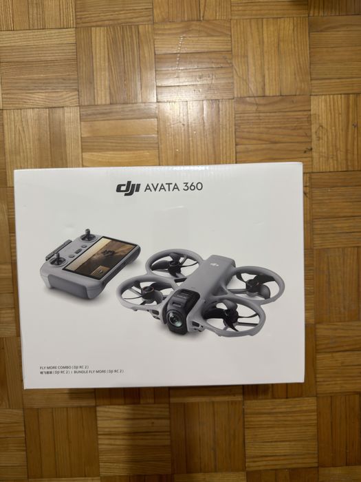 Dron DJI Avata 360 Fly More Combo RC2 Kamera 8K 60FPS HDR 120MP CMOS 1