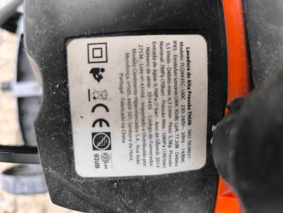 Máquina lavar pressão