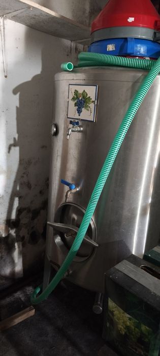 Pipos de vinho em Inox