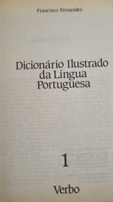Dicionário ilustrado da Língua Portuguesa