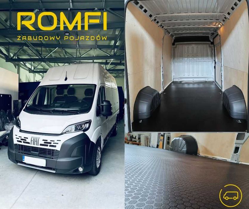 zabudowa busa montaż foteli brygadówka sprinter crafter ducato iveco