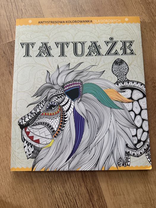 Kolorowanka antystresowa dla dorosłych Tatuaże