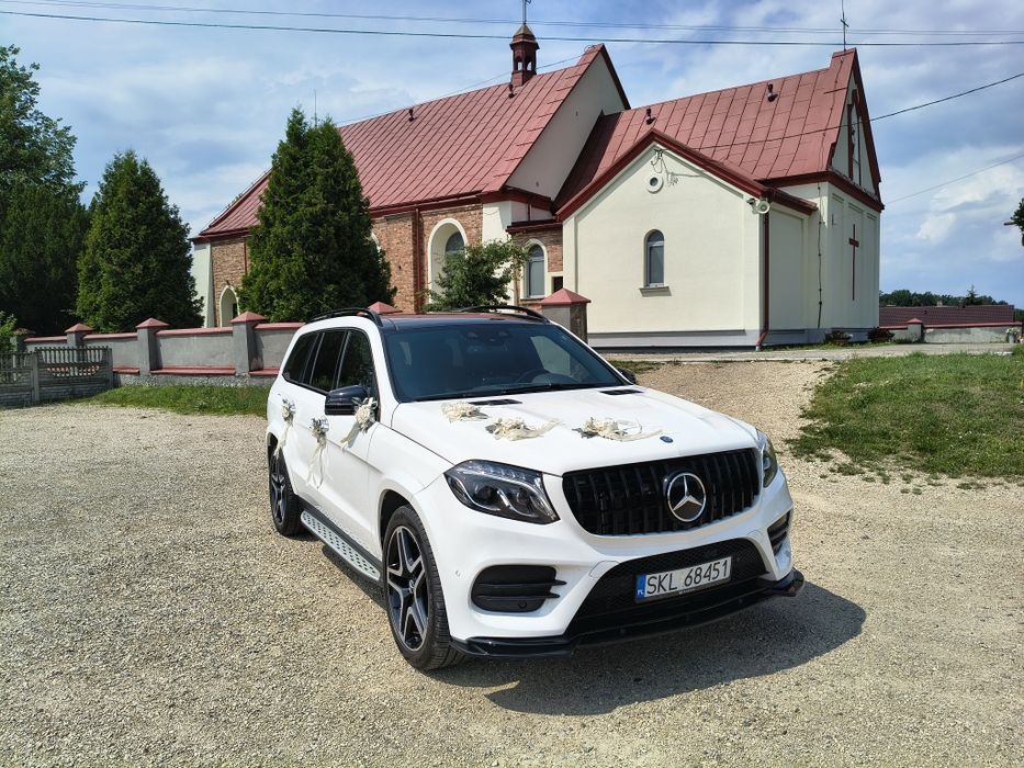 Auto do ślubu Mercedes GLS-550 GLB-35 W204-C350 W126-280 S-kl