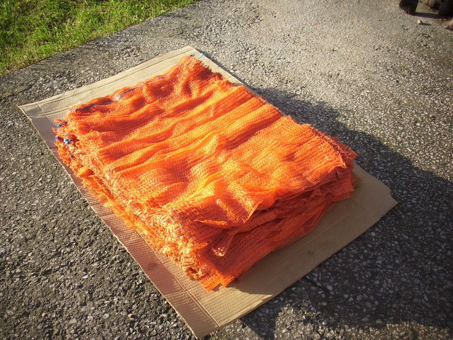 Worek raszlowy siatkowy 30 kg na ziemniaki warzywa itp.