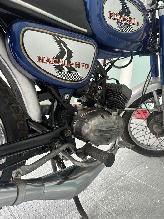 Macal M70 – Motor Casal 4v – Impecável + Escape Original Macal