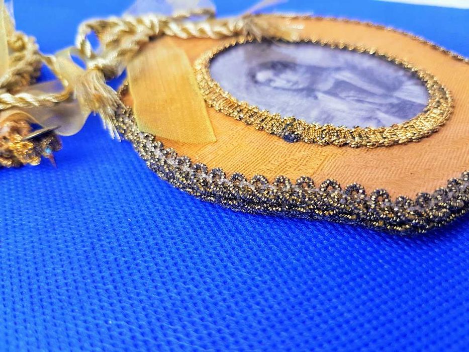 Ornamentos artesanato religioso pagela Santos