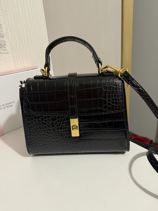 Сумка чорна Манго