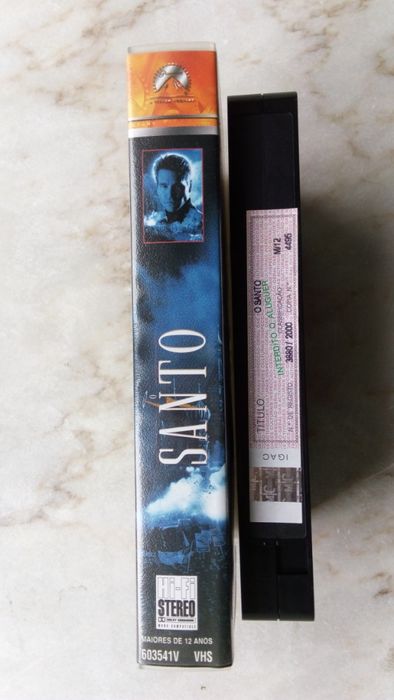 Filme em VHS - O Santo