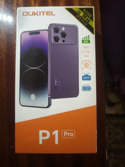 Смартфон OUKITEL P1 Pro (8/512 Гб) колір Gold (Золотий) — Новинка на Android 15!