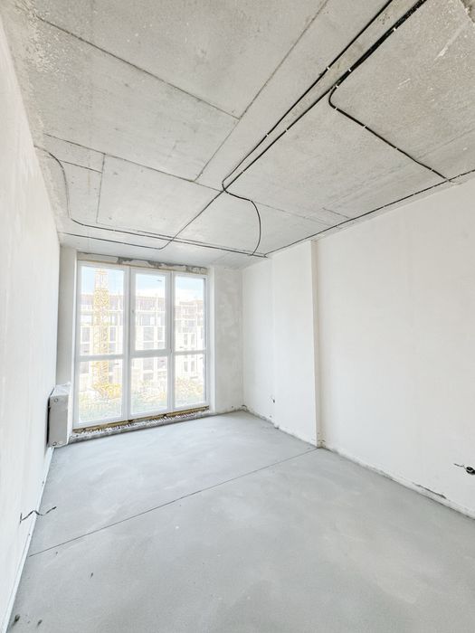 2к квартира під чистовий ремонт 65,99 м²
