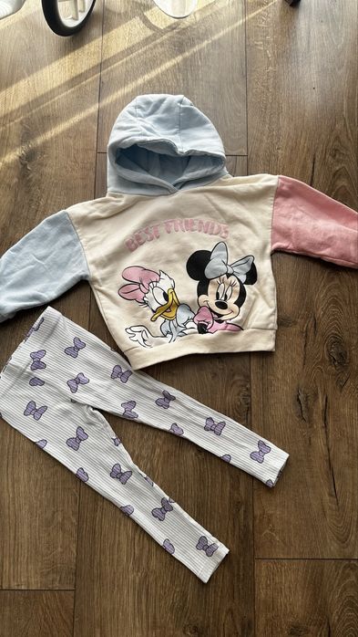 набір худі minnie mouse daisy та лосини для дівчинки 92р sinsay