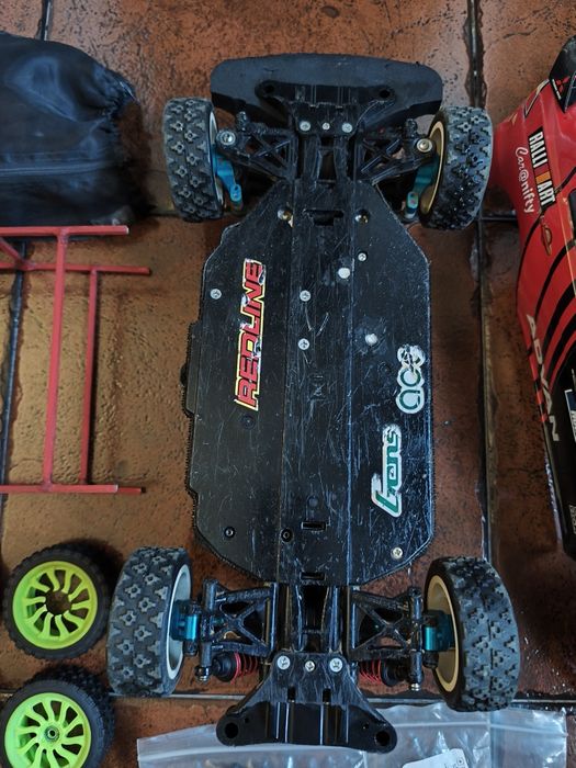 RC TT 02 rally usado em bom estado