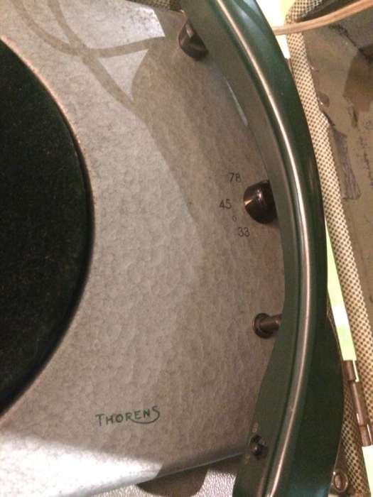 Giradisco thorens para rádio antigo