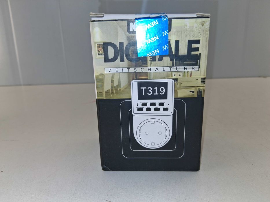 L027 Gniazdko Sterowane Czasem Timer Cyfrowy NOVKIT T319