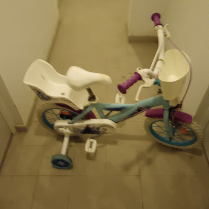 Uma bicicleta muito bem conservada