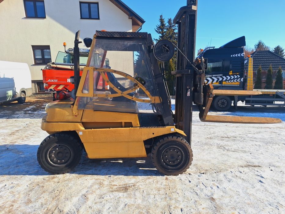 Wozek widłowy Linde H40 DW Obrotnica stan bdb